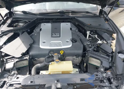 2014 Infiniti Q50 Premium from USA, damaged, VIN JN1BV7APXEM680281